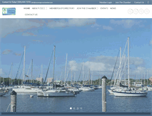 Tablet Screenshot of coconutgrovechamber.com